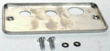 Dash Plate Lighter Window for Freightliner Various Models Stainless UP#48128