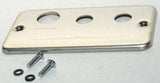 Dash Plate Lighter Window for Freightliner Various Models Stainless UP#48128