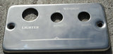 Dash Plate Lighter Window for Freightliner Various Models Stainless UP#48128