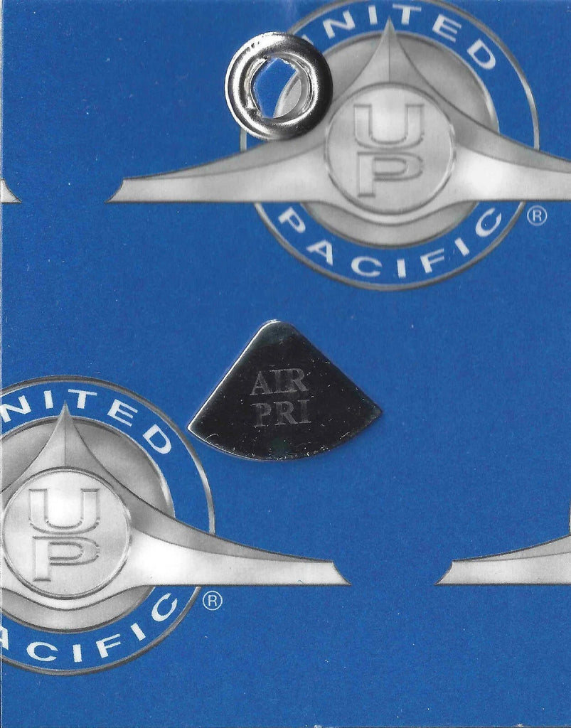 Gauge Emblem for Freightliner Air PRI Stainless Steel Etched Letters UP#48129
