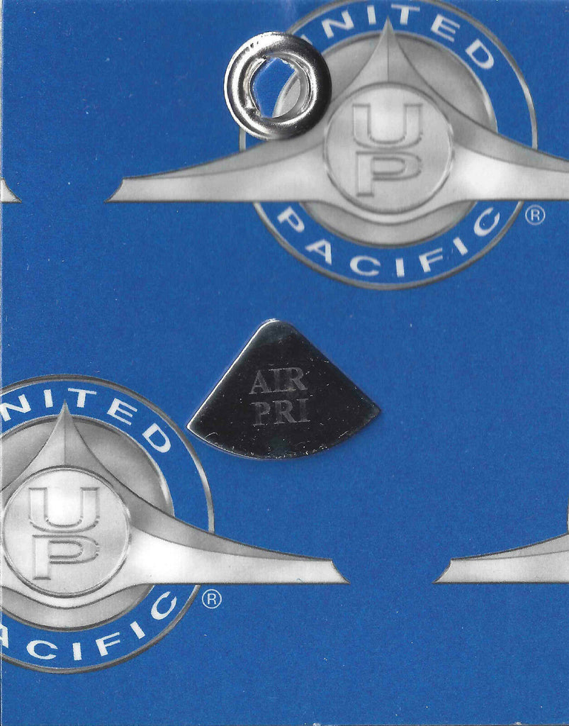 Gauge Emblem for Freightliner Air PRI Stainless Steel Etched Letters UP#48129