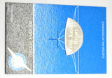 Gauge Emblem for Kenworth Fuel Level Right Stainless Steel Etched UP#48176-1