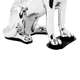 Hood Ornament Howling Wolf  4-1/8" L x 2-1/4" W x 5-3/4" H Chrome GG#48184