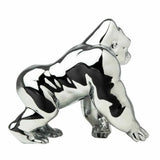 GG Hood Ornament Gorilla King Chrome Plated 3 Hole Mount 4 3/4" Tall #48188