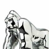 GG Hood Ornament Gorilla King Chrome Plated 3 Hole Mount 4 3/4" Tall #48188