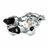 GG Hood Ornament Gorilla King Chrome Plated 3 Hole Mount 4 3/4" Tall #48188