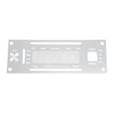 A/C Heater Plate for Kenworth 1982-2001 Slider with Hole Stainless SteelUP#48202