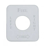 Toggle Switch Plate for Kenworth “Fuel Level” Stainless Steel Etched UP#48252