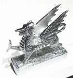 GG Hood Ornament Pull Dragon for Flat Surface Chrome Plated 5 1/4" Long #48320
