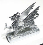 GG Hood Ornament Pull Dragon for Flat Surface Chrome Plated 5 1/4" Long #48320
