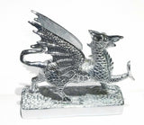 GG Hood Ornament Pull Dragon for Flat Surface Chrome Plated 5 1/4" Long #48320
