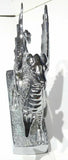 GG Hood Ornament Pull Dragon for Flat Surface Chrome Plated 5 1/4" Long #48320
