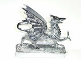 GG Hood Ornament Pull Dragon for Flat Surface Chrome Plated 5 1/4" Long #48320