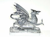 GG Hood Ornament Pull Dragon for Flat Surface Chrome Plated 5 1/4" Long #48320