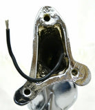 GG Lighted Hood Ornament Stallion Windrider Clear 3 Stud Chrome 9 3/4" #48395