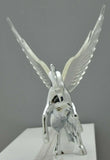 GG Lighted Hood Ornament Stallion Windrider Clear 3 Stud Chrome 9 3/4" #48395