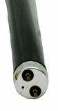 GG F15T8 Fluorescent Tube Light Bulb Black 12 Volt 15 Watts 1" O.D. 2 Pin #49990