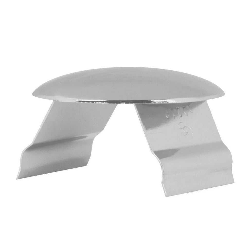 Round Quarter Fender Pipe Plug for 2” O.D. End Chrome Plated GG#50010 Each