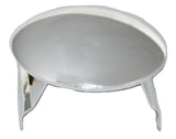 Round Quarter Fender Pipe Plug for 2” O.D. End Chrome Plated GG#50010 Each