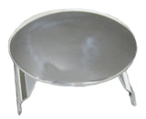 Round Quarter Fender Pipe Plug for 2” O.D. End Chrome Plated GG#50010 Each