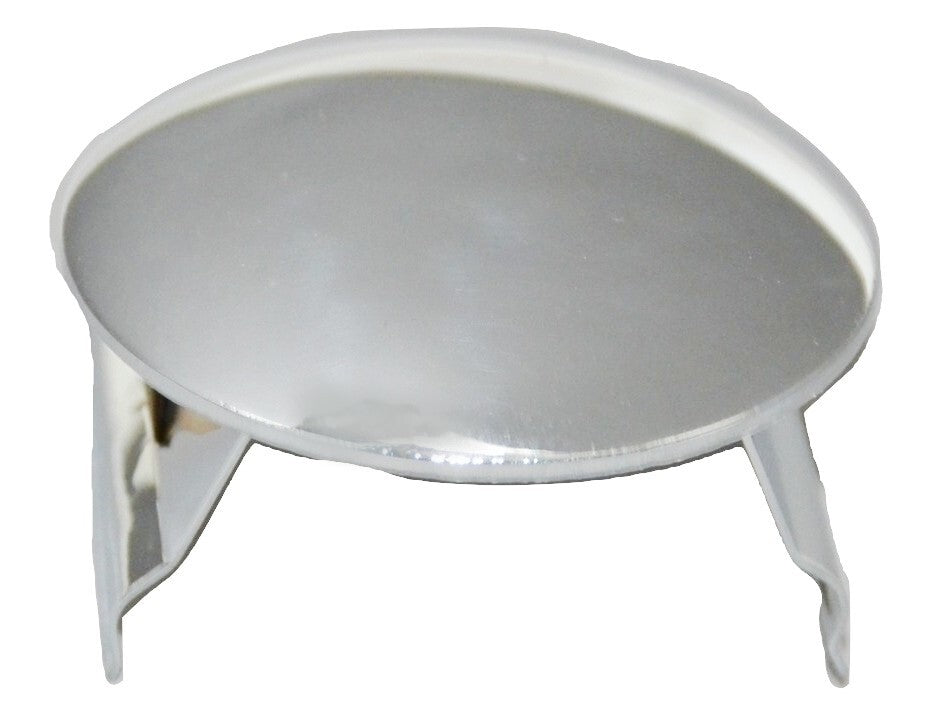 Round Quarter Fender Pipe Plugs for 2” O.D. End Chrome Plated GG#50010- Set of 2