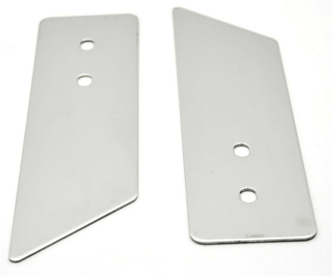 Hood Latch Trims for Freightliner Classic Stainless Steel 7 3/8" Long GG#50230