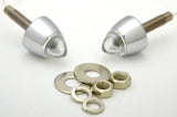 GG Accent License Plate Bolt 1 LED White Lens Bullet Style 1 3/4" #50925 Pair