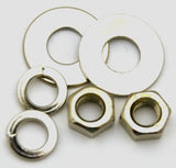 GG Accent License Plate Bolt 1 LED White Lens Bullet Style 1 3/4" #50925 Pair