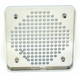 Grand General Speaker Cover for Kenworth 5 5/8 Square Chrome Plastic #52021 Each