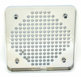 Grand General Speaker Cover for Kenworth 5 5/8 Square Chrome Plastic #52021 Each
