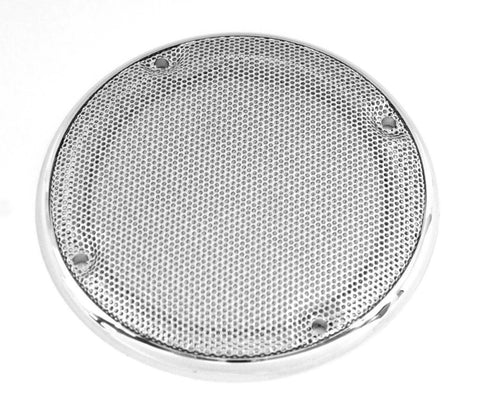 Kenworth Round Above Dash Speaker Cover Chrome Plastic 5-3/8" GG#52023 Each