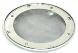 Kenworth Round Above Dash Speaker Cover Chrome Plastic 5-3/8" GG#52023 Each