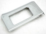 Dash Insert Horizontal for Freightliner Century 1997-2014 Chrome Plastic #53983