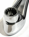 Window Crank Slotted Splined Purple Jewel Chrome Diecast 4.25 Long GG#54974 Each