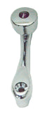 Window Crank Slotted Splined Purple Jewel Chrome Diecast 4.25 Long GG#54974 Each