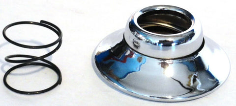 Window Crank Base and Spring Chrome Plated Steel GG#54990-Set