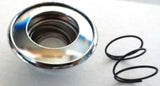 Window Crank Base and Spring Chrome Plated Steel GG#54990-Set