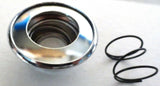 Window Crank Base and Spring Chrome Plated Steel GG#54990-Set