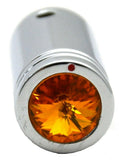 CB Radio Knob for Cobra Brand Tune Knob Amber Jewel Chrome HTS#5565A Pair