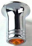 CB Radio Knob for Cobra Channel Selector Amber Jewel Chrome HTS#5566A Each