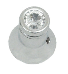 CB Radio Knob for Cobra Channel Selector Clear Jewel Chrome HTS#5566C Each