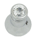 CB Radio Knob for Cobra Channel Selector Clear Jewel Chrome HTS#5566C Each