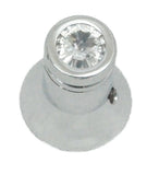 CB Radio Knob for Cobra Channel Selector Clear Jewel Chrome HTS#5566C Each