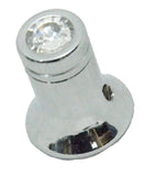CB Radio Knob for Cobra Channel Selector Clear Jewel Chrome HTS#5566C Each