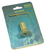 CB Radio Knob for Cobra Channel Selector Clear Jewel Chrome HTS#5566C Each