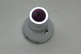 CB Radio Knob for Cobra Channel Selector Purple Jewel Chrome HTS#5566P Each