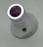 CB Radio Knob for Cobra Channel Selector Purple Jewel Chrome HTS#5566P Each