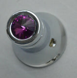 CB Radio Knob for Cobra Channel Selector Purple Jewel Chrome HTS#5566P Each