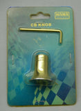 CB Radio Knob for Cobra Channel Selector Purple Jewel Chrome HTS#5566P Each