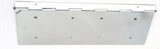 Dual License Plate Holder Piano Hinged Chrome Steel 27” Long 8” Wide GG#60530